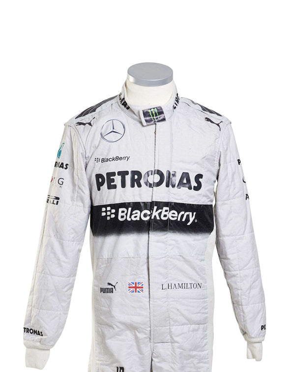 2014 Lewis Hamilton PETRONAS Mercedes F1 Race Suit REPLICA Dash Racegear product image 1
