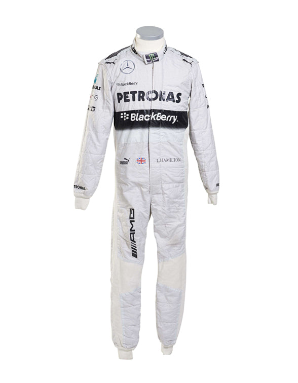 2014 Lewis Hamilton PETRONAS Mercedes F1 Race Suit REPLICA Dash Racegear product image 2