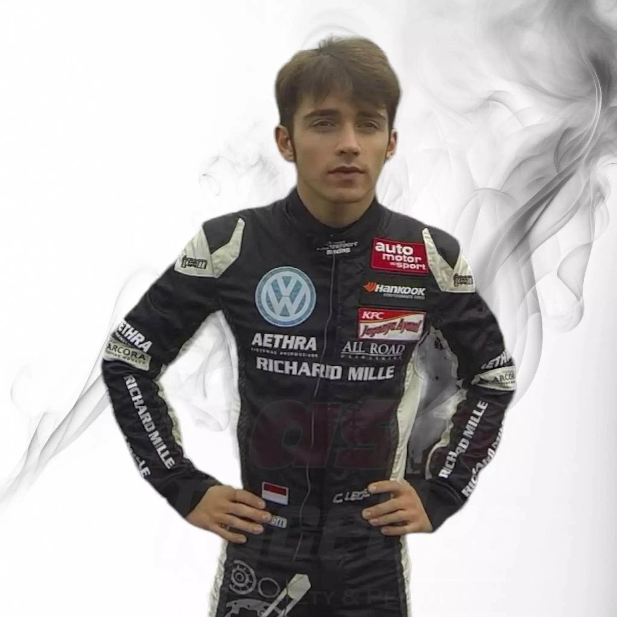 2015 Charles Leclerc Richard Mille F3 Race Suit - Silverstone - Dash Racegear Store