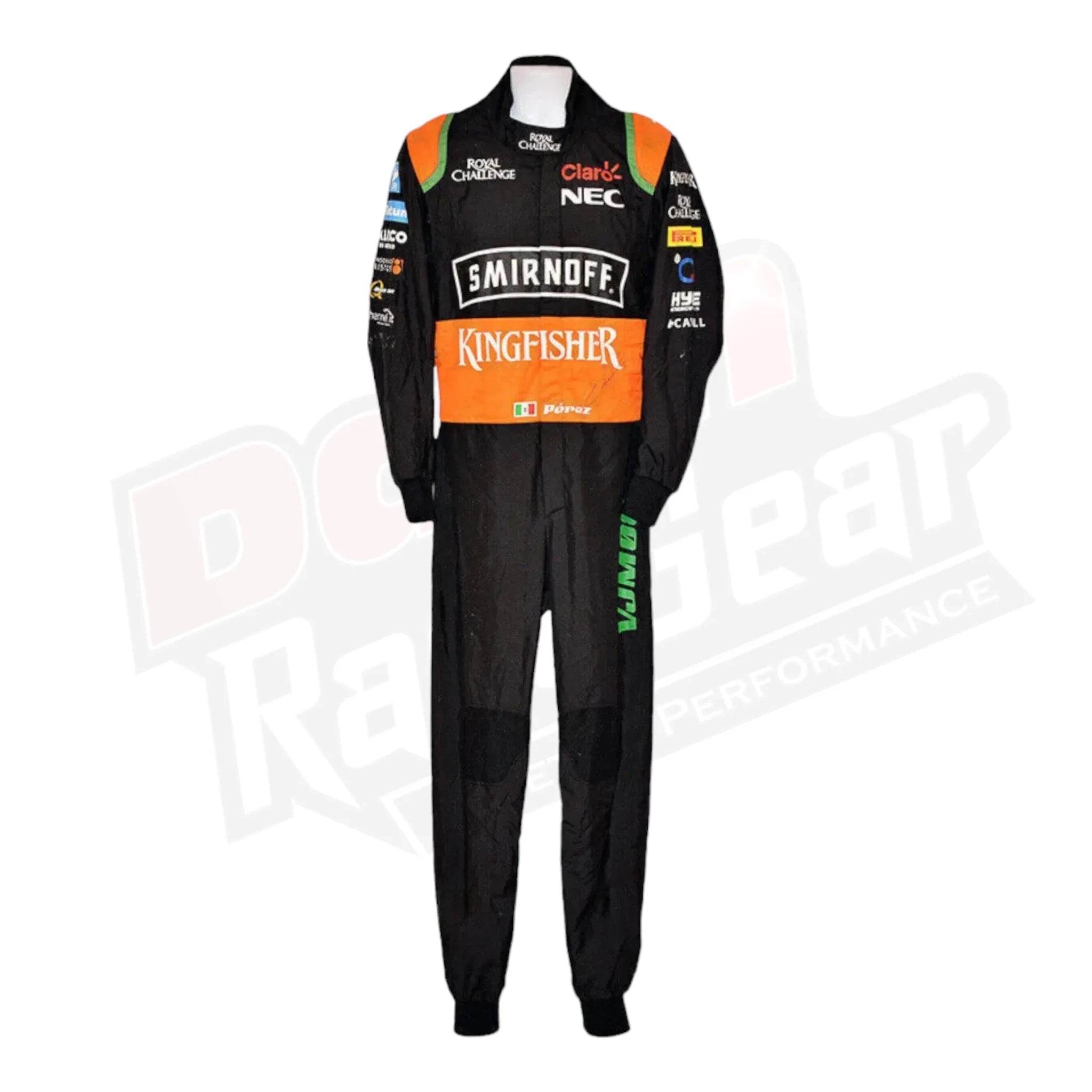2015 Sergio Perez Force India Formula 1 Suit - Dash Racegear Store
