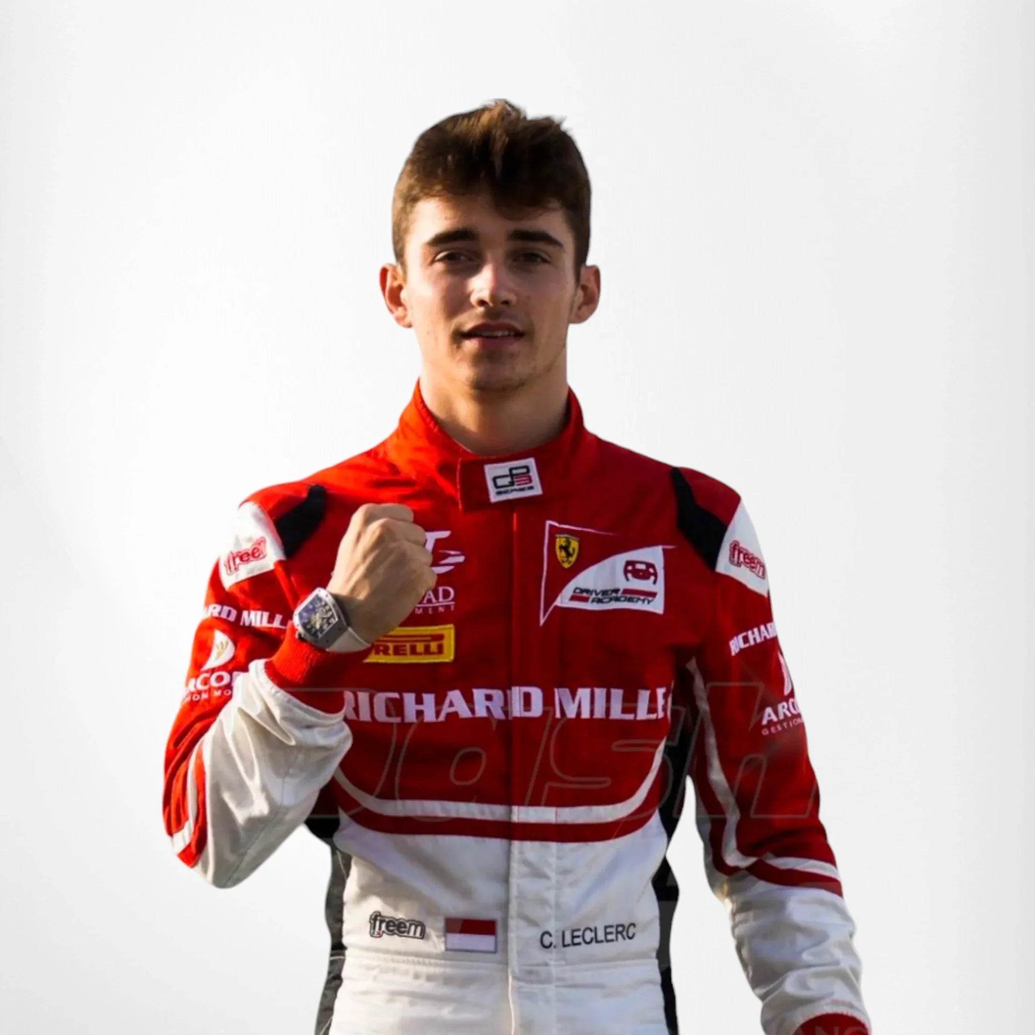 2016 Charles Leclerc Ferrari F1 Race Suit - Dash Racegear Store