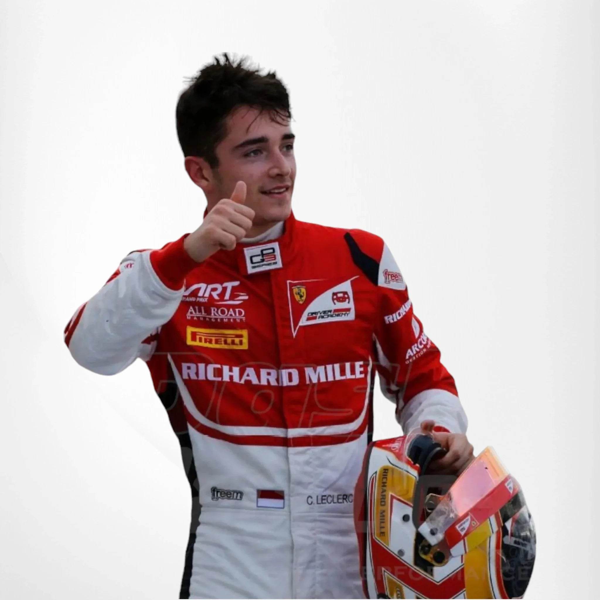 2016 Charles Leclerc Ferrari F1 Race Suit KIDS - Dash Racegear Store