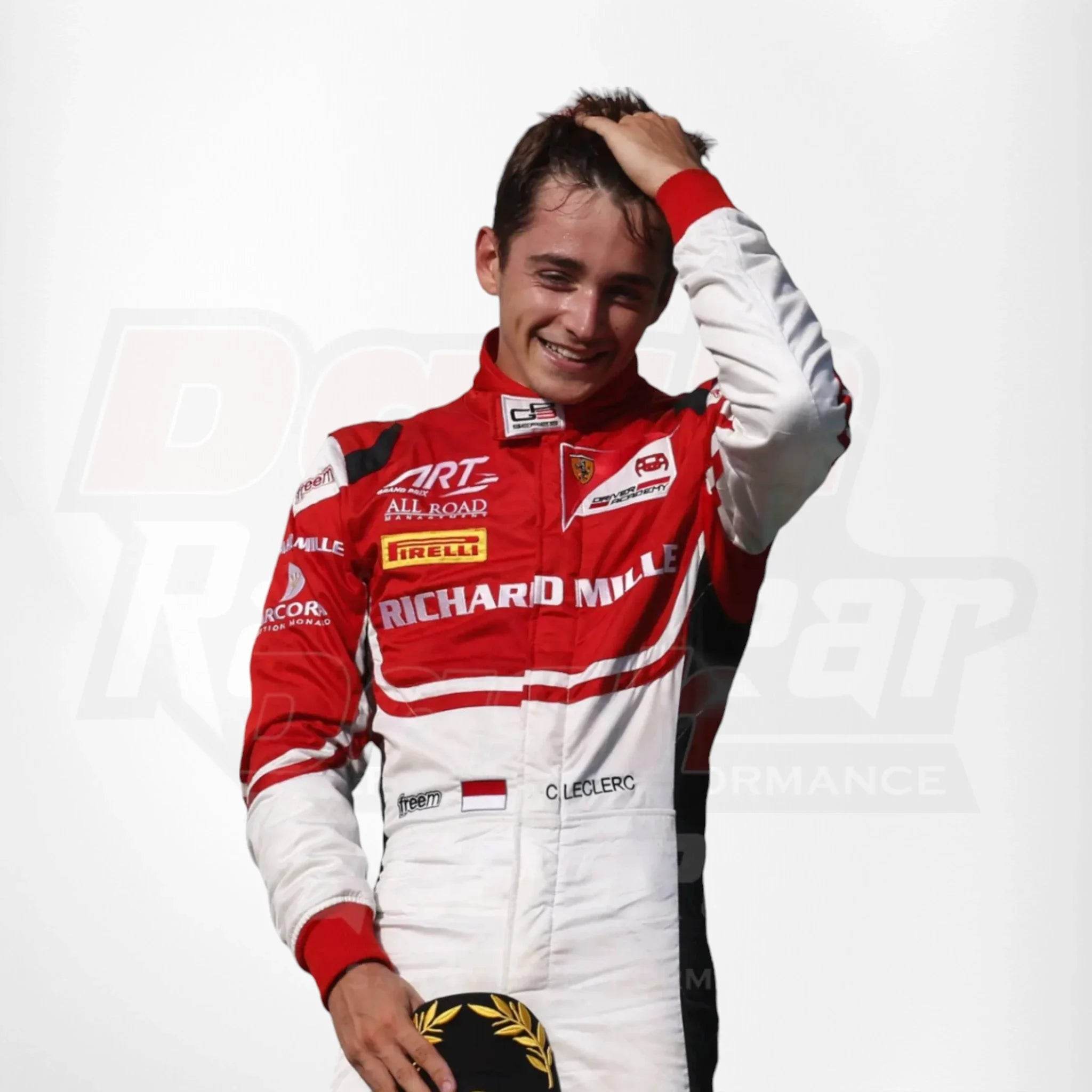 2016 Charles Leclerc Ferrari F1 Race Suit KIDS - Dash Racegear Store