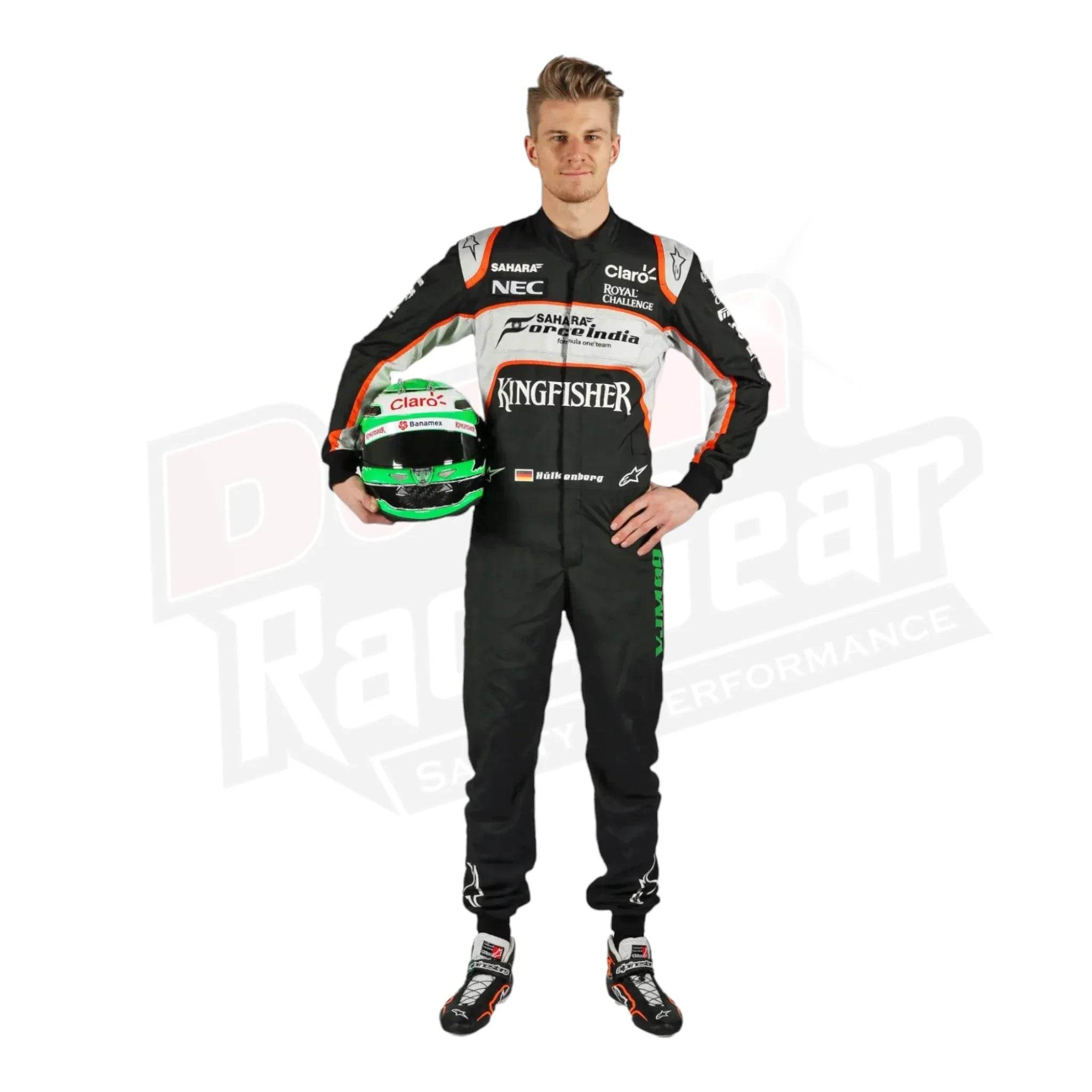 2016 Nico Hülkenberg Sahara Force India F1 Team Race Suit - Dash Racegear Store