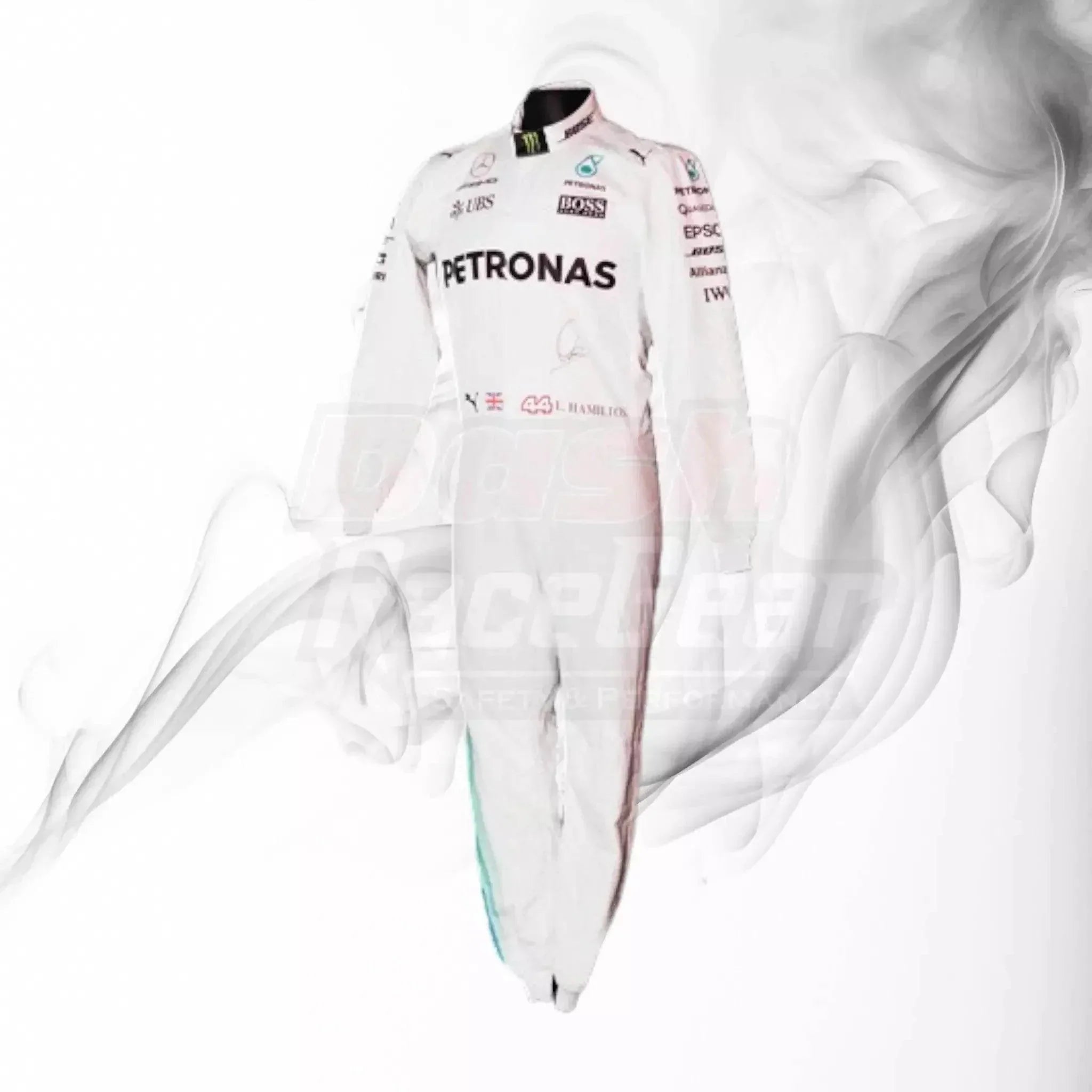 2017 Lewis Hamilton Mercedes-Benz F1 Printed Racing Suit DASH RACEGEAR