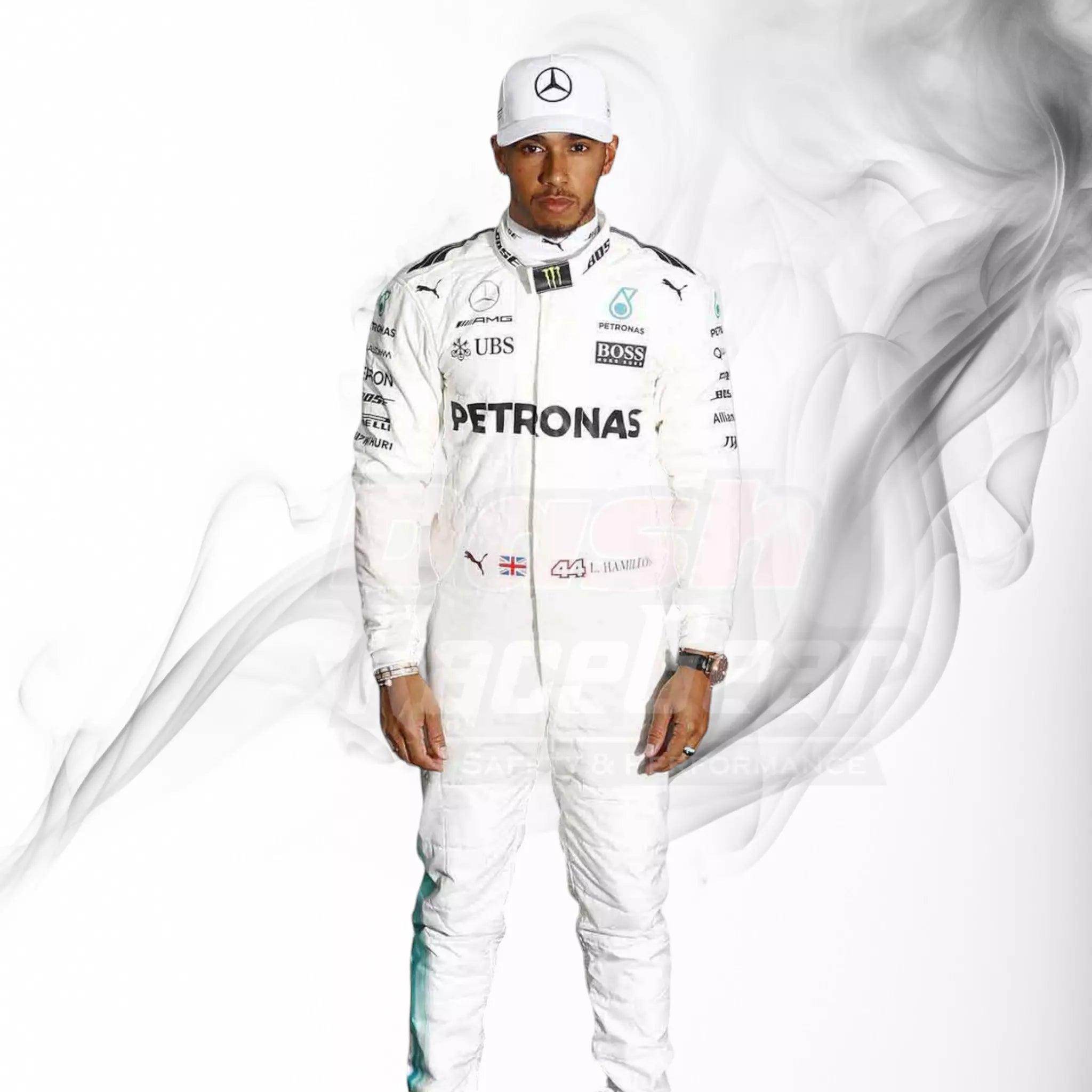 2017 Lewis Hamilton Mercedes - Benz F1 Racing Suit KIDS