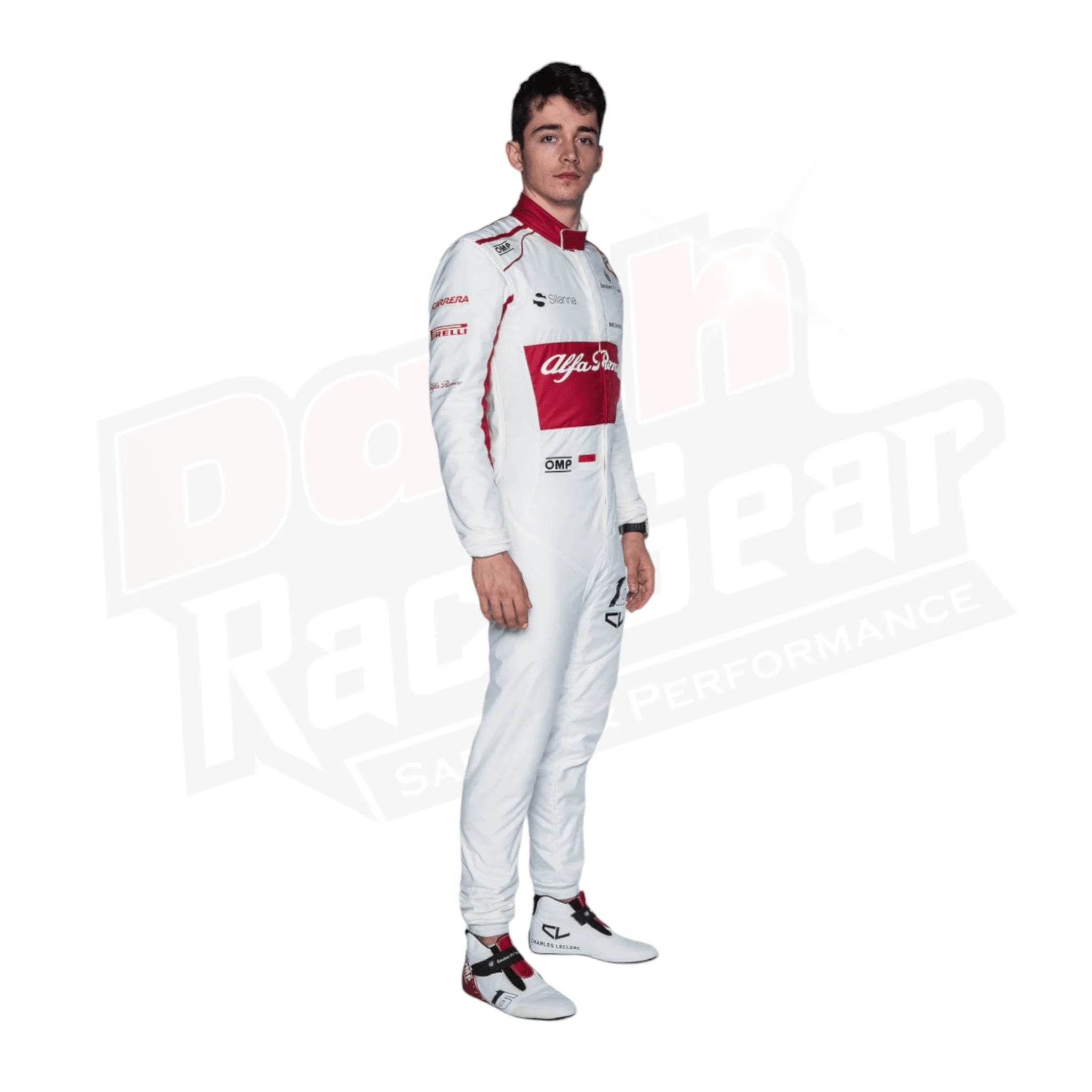 2018 Charles Leclerc Alfa Romeo Sauber F1 Suit KIDS - Dash Racegear Store
