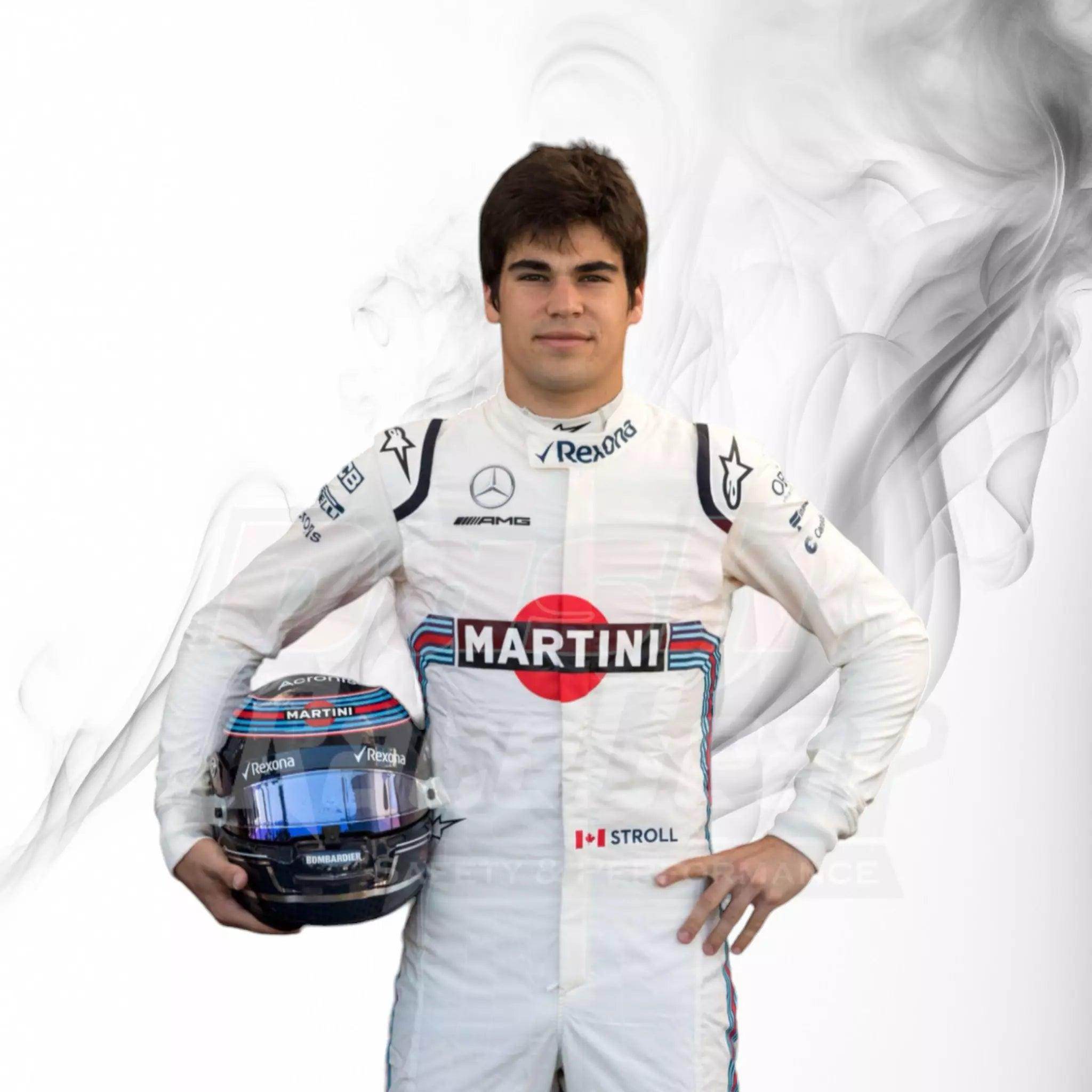2018 Lance Stroll Williams Martini F1 Race Suit KIDS - Dash Racegear Store