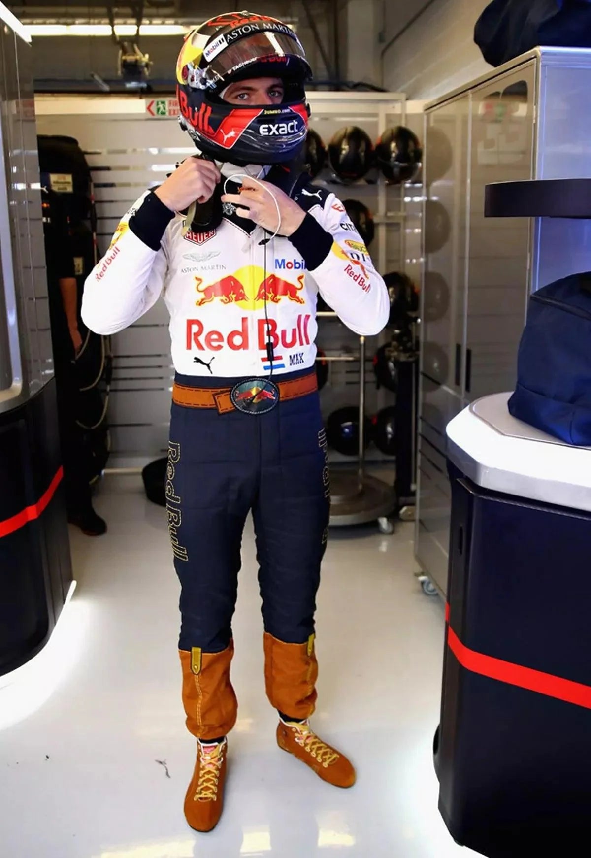 2018 Max Verstappen F1 Race Shoes | USGP - Dash Racegear 