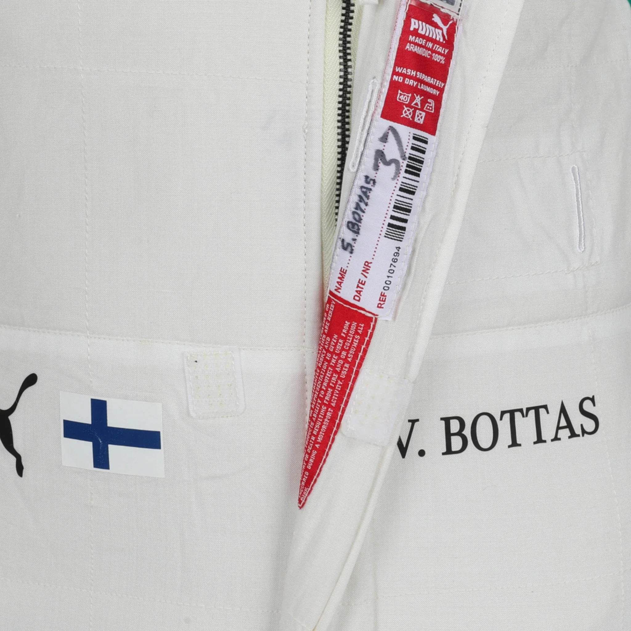 2018 Valtteri Bottas Mercedes AMG F1 Race Suit - Dash Racegear Store