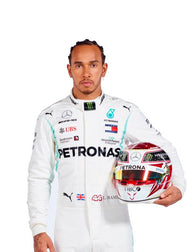 2019 Lewis Hamilton PETRONAS Mercedes F1 Race Suit REPLICA Dash Racegear product image 1