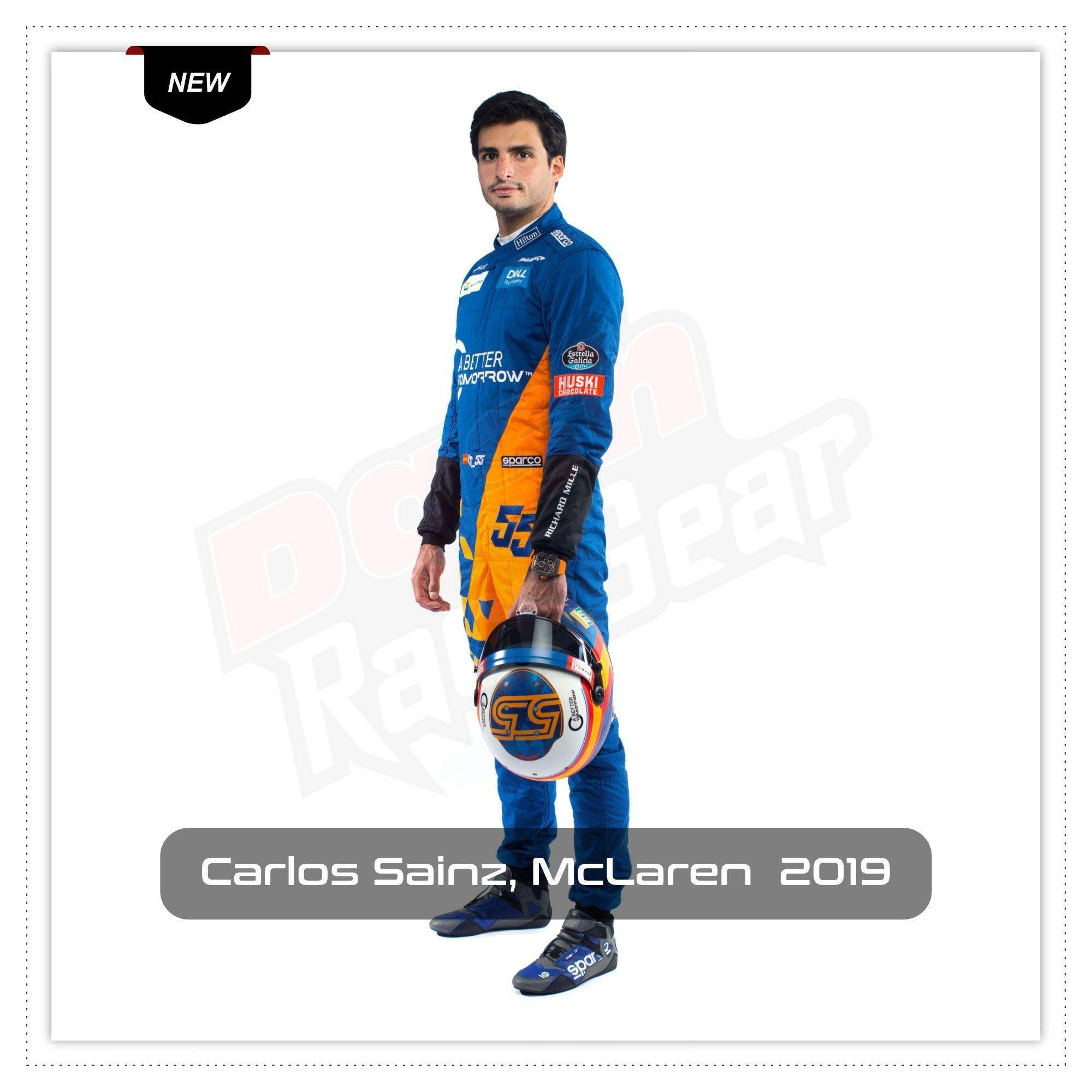 2019 Carlos Sainz McLaren F1 Race Suit KIDS - Dash Racegear Store