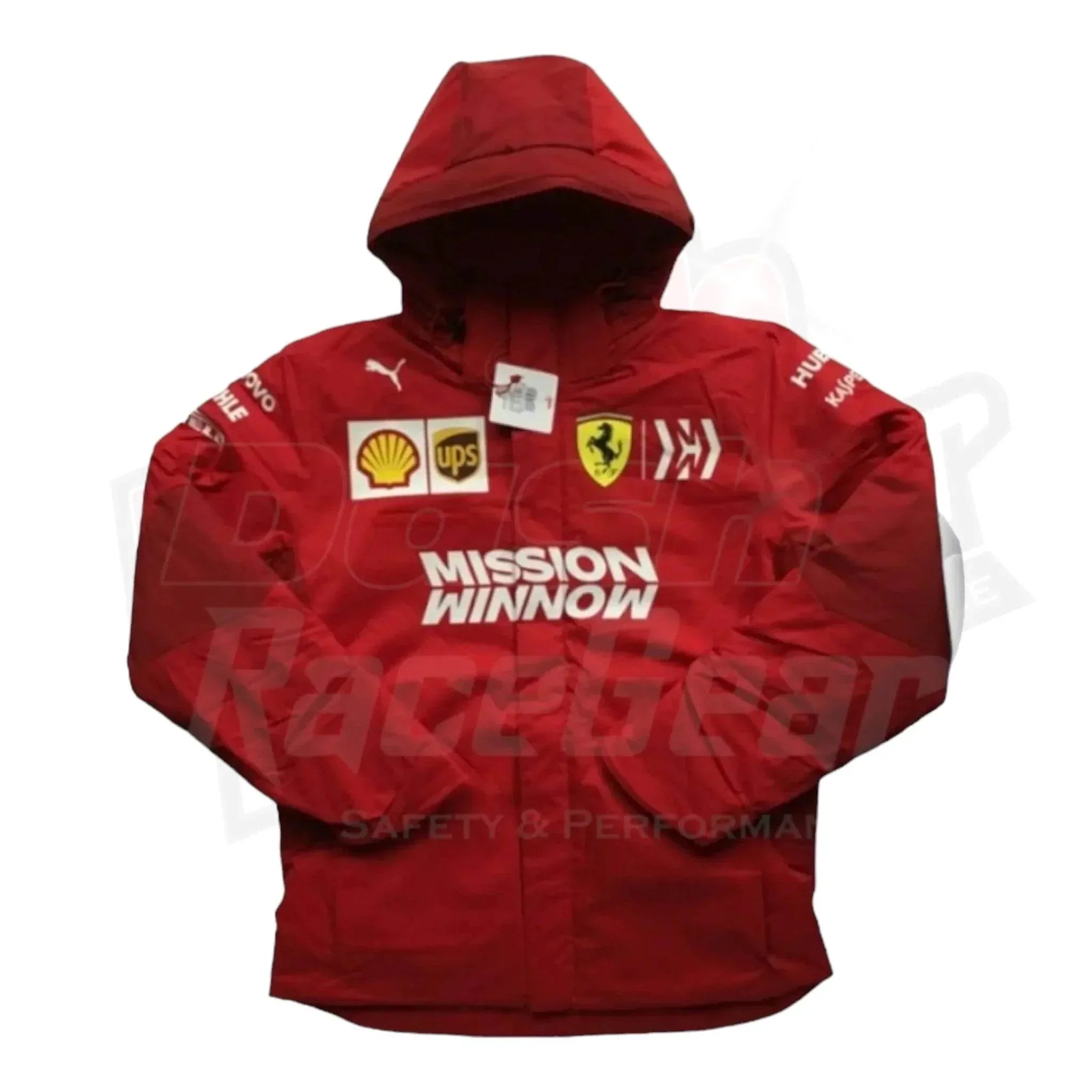 2019 Charles Leclerc Ferrari F1 WINTER JACKET DASH RACEGEAR