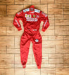 2019 Charles Leclerc Ferrari Mission Winnow F1 Embroidered Racing Suit - 4X - Large / Euro 66