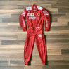 2019 Charles Leclerc Scuderia Ferrari 90 Years Embroided Racing Suit - 4X - Large / Euro 66