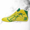 2019 DANIEL RICCIARDO RENAULT F1 RACE BOOTS - AUSTRALIAN GRAND PRIX - 7.5 US / 39 EURO