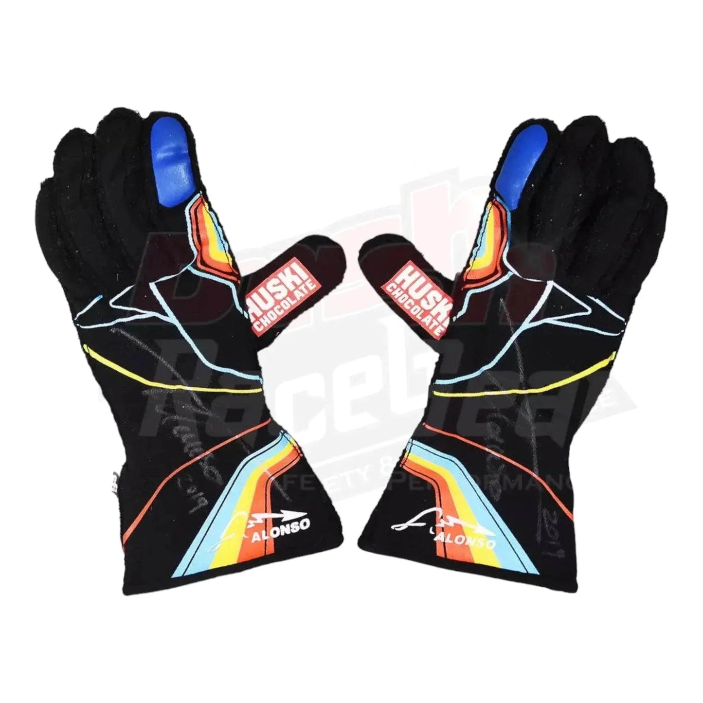 2019 Fernando Alonso Indy 500 McLaren F1 Gloves - Small | DASH RACEGEAR