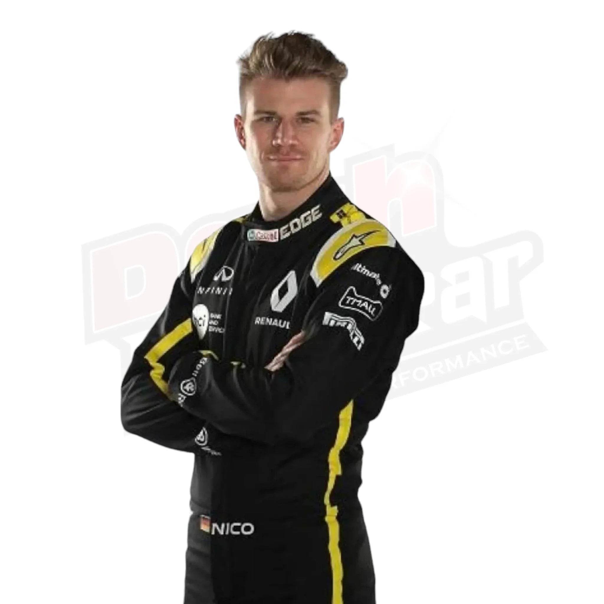 2019 Nico Hulkenberg Renault F1 Team Race Suit KIDS - Dash Racegear Store