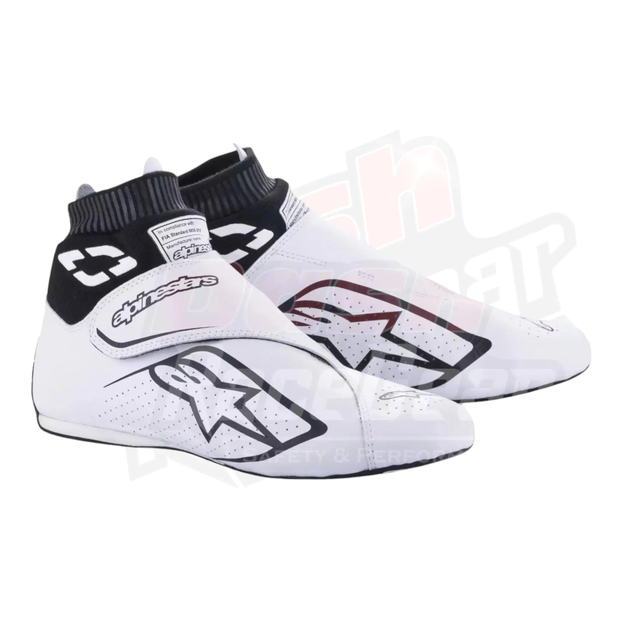 2020 George Russell Alpinestar F1 Race Boots - Dash Racegear Store