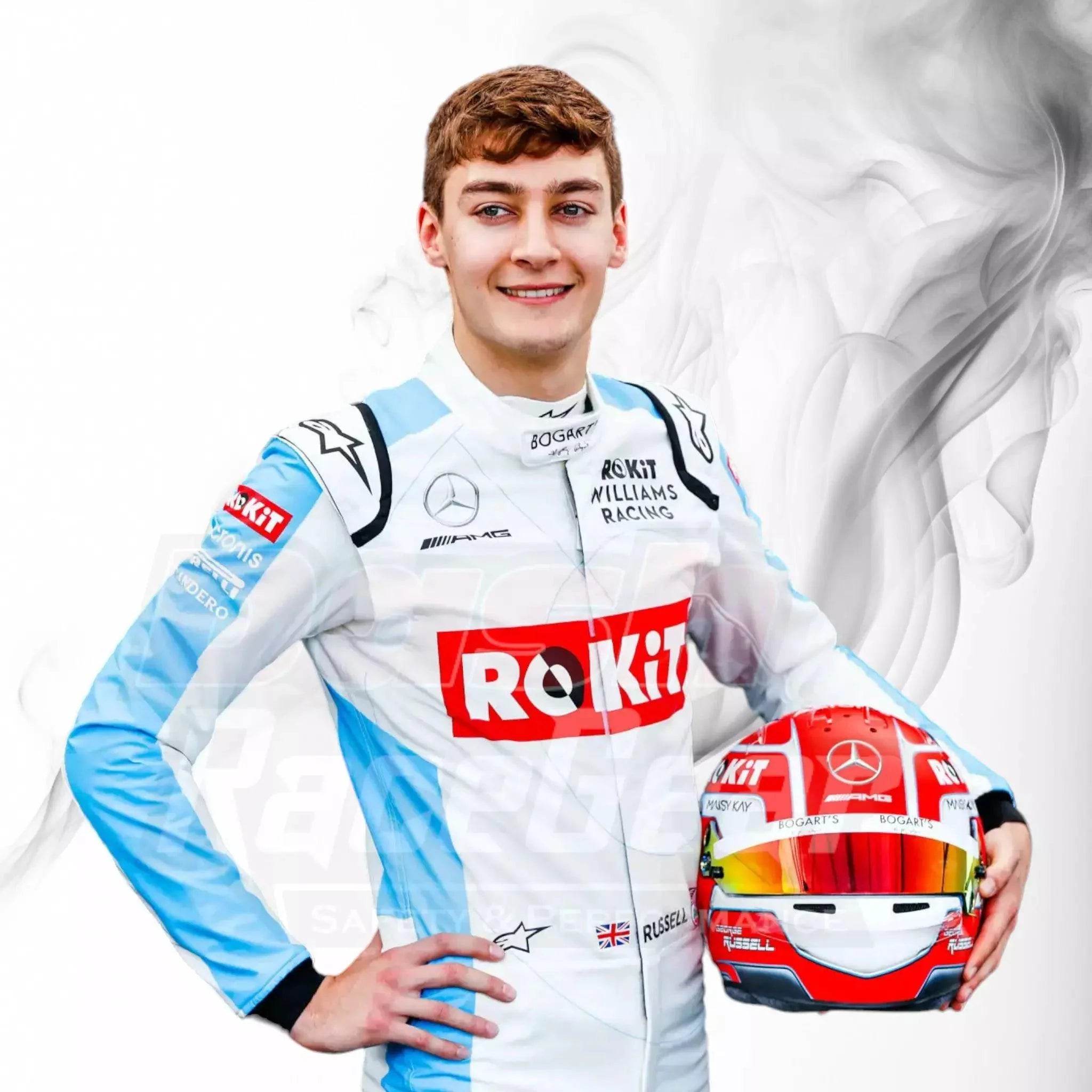 2020 George Russell Williams Racing F1 Race Suit - Dash Racegear Store