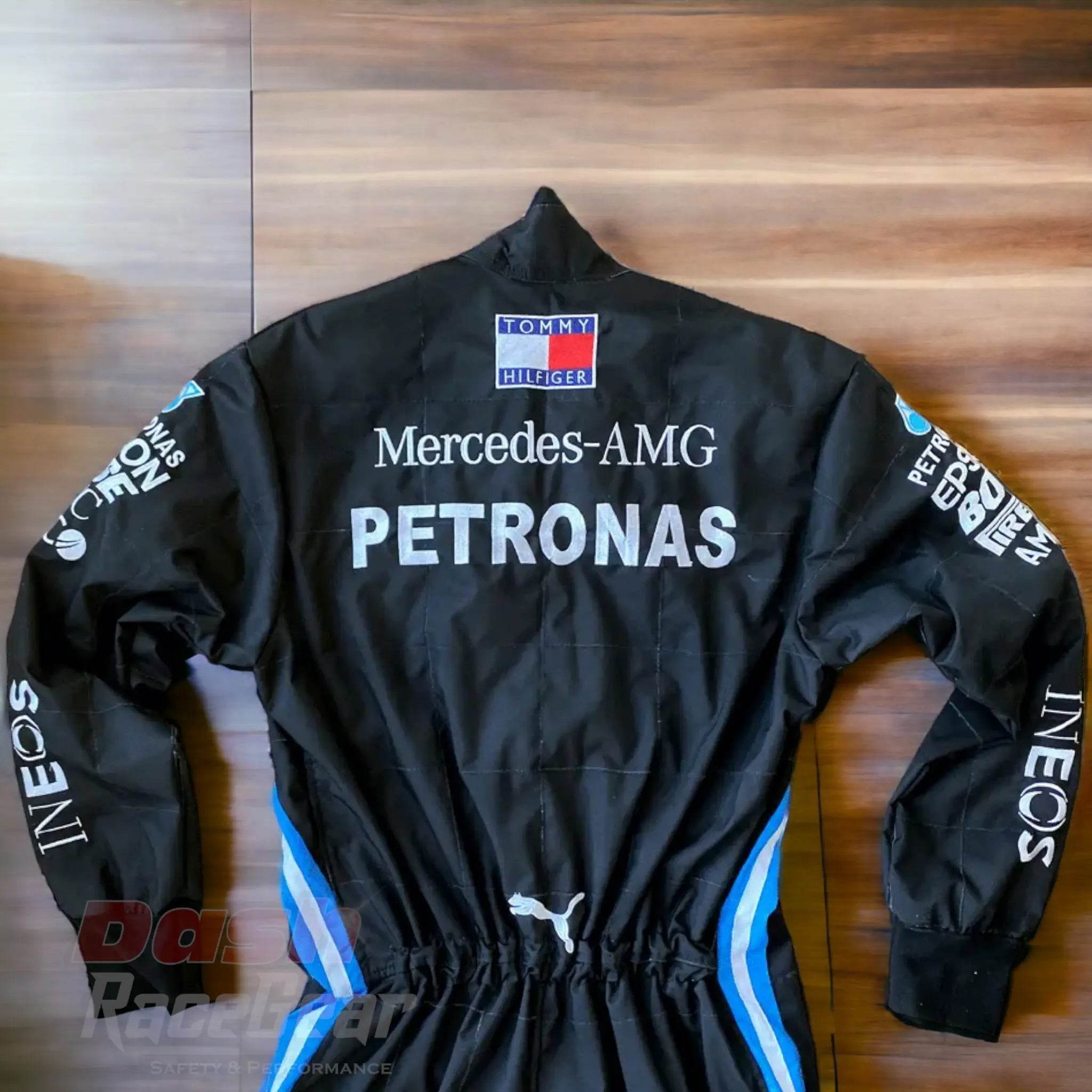 2020 Lewis Hamilton Mercedes AMG F1 Embroidery Race Suit - Dash Racegear Store