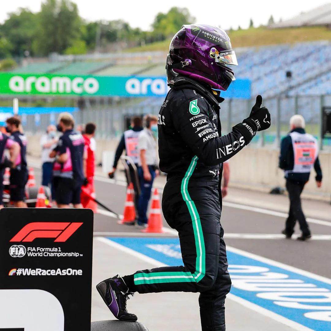2020 Lewis Hamilton Mercedes AMG Petronas F1 Team Race Suit KIDS - Dash Racegear Store