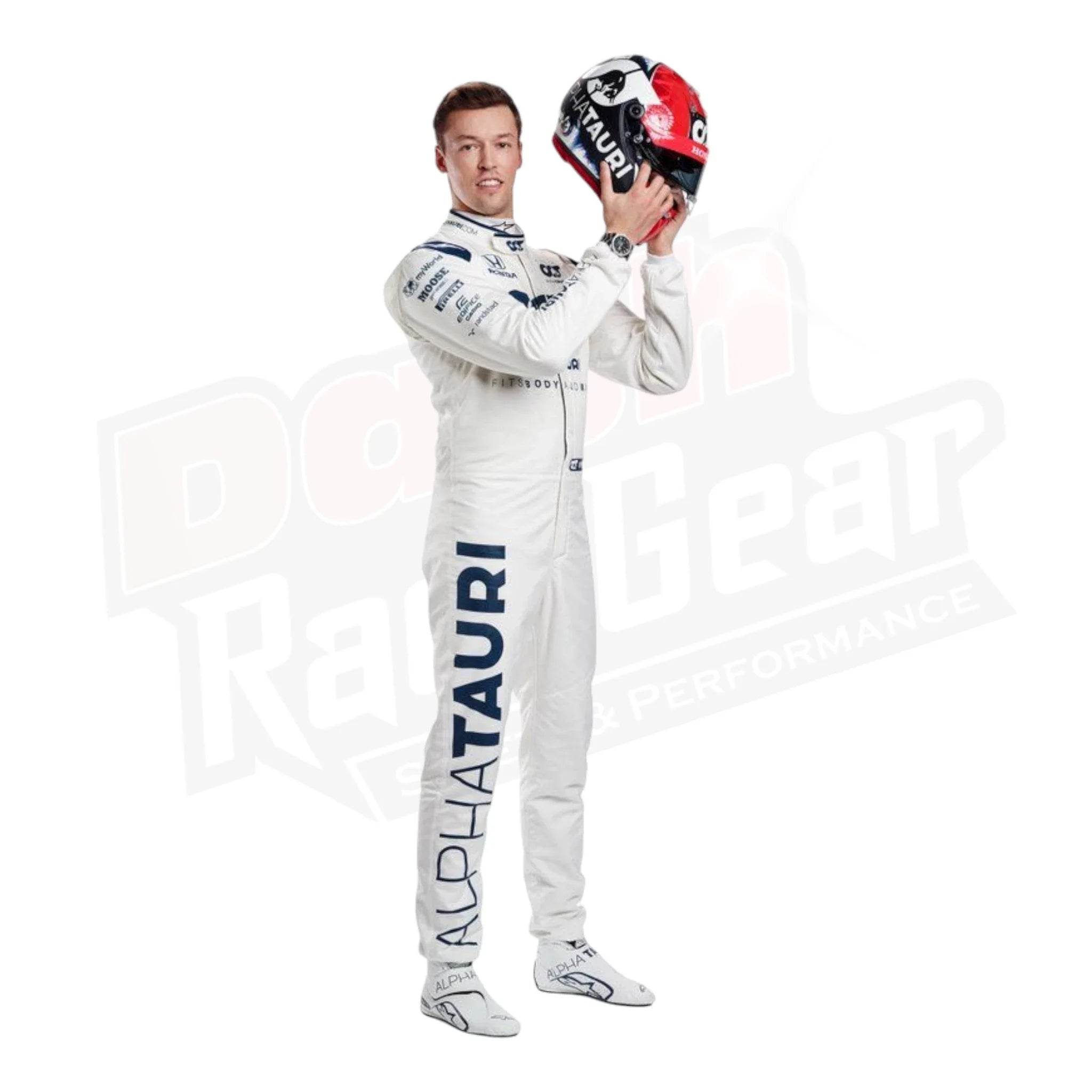 2020 Pierre Gasly Alpha Tauri Race Suit - Abu Dhabi GP - Dash Racegear Store