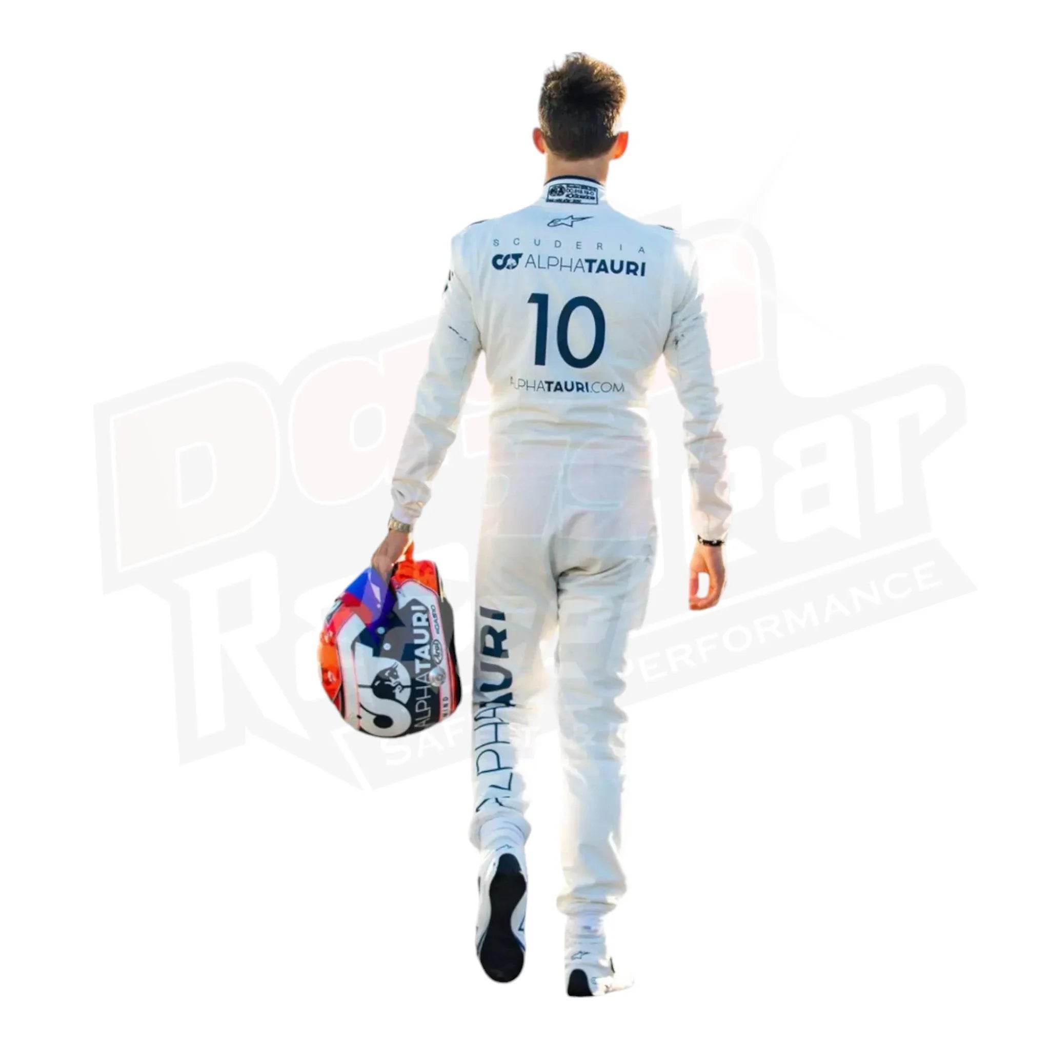 2020 Pierre Gasly Alpha Tauri Race Suit - Abu Dhabi GP - Dash Racegear Store
