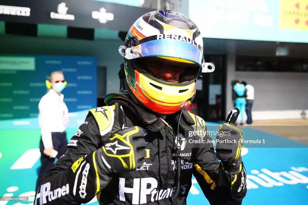 2020 Renault junior Oscar Piastri F3 Gloves