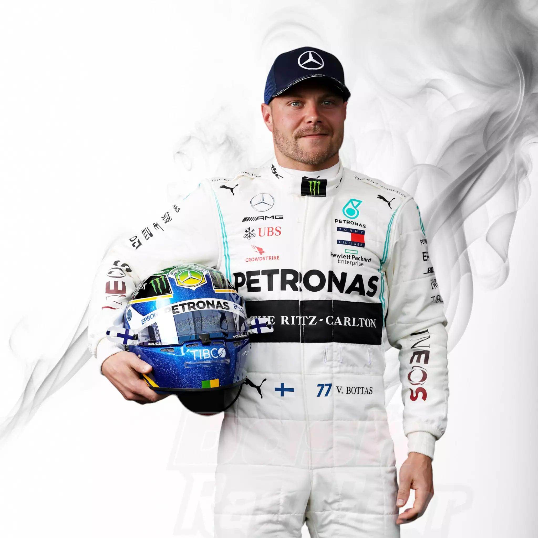 2020 Valtteri Bottas Mercedes AMG F1 Race Suit KIDS - Dash Racegear Store