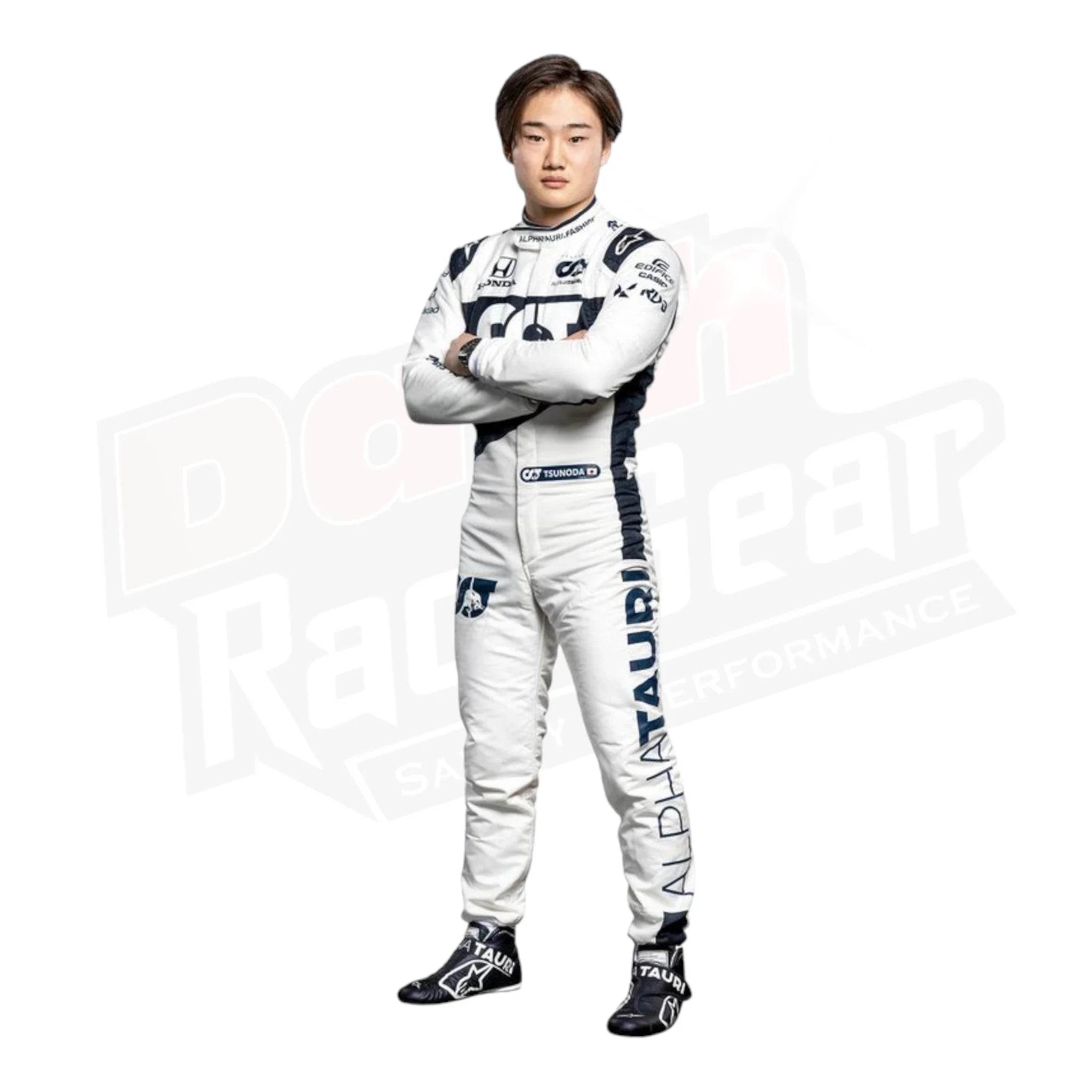 2020 Yuki Tsunoda AlphaTauri F1 Race Suit KIDS - Dash Racegear Store
