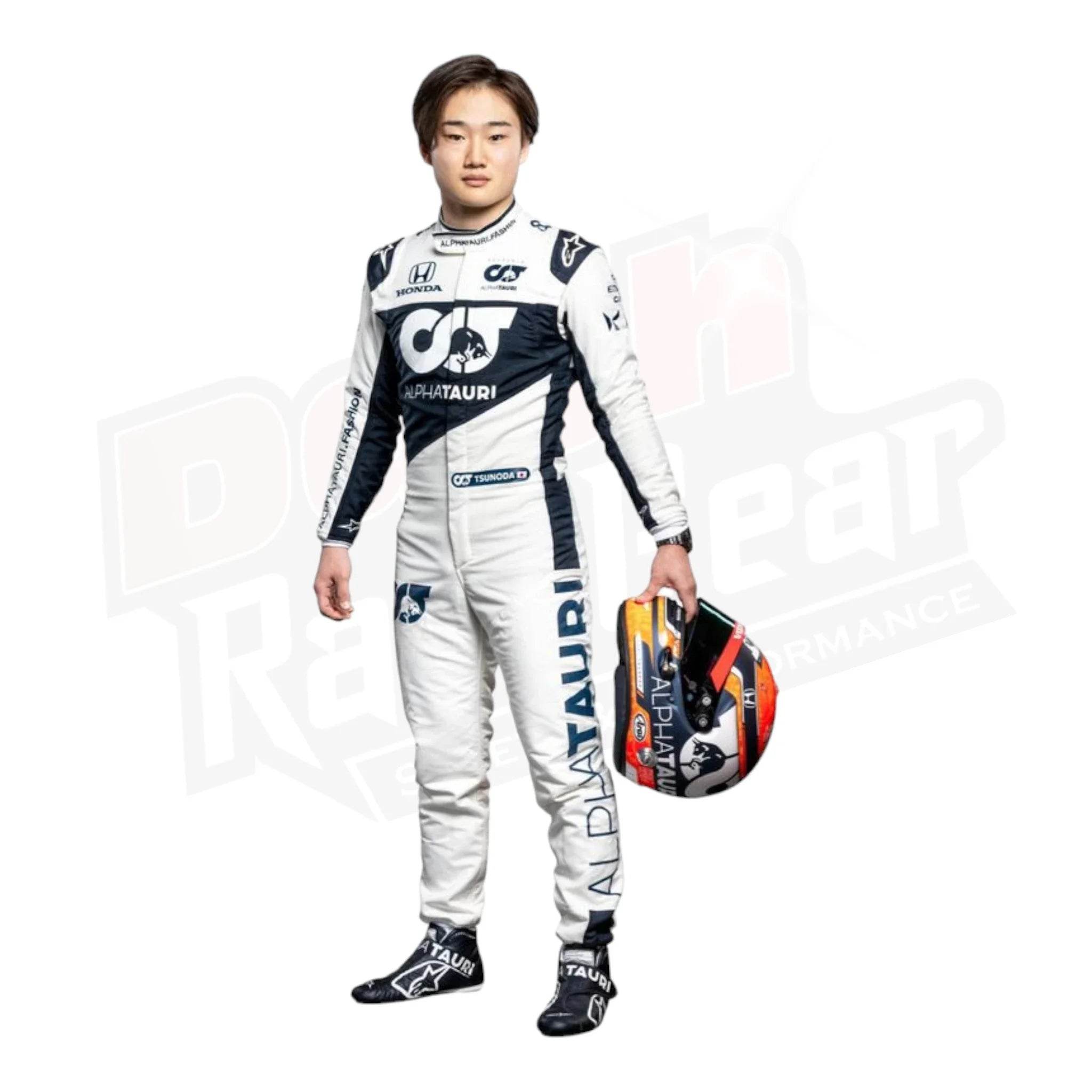 2020 Yuki Tsunoda AlphaTauri F1 Race Suit KIDS - Dash Racegear Store