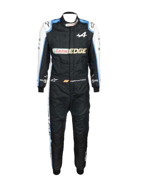 2021 Fernando Alonso Alpine F1 Race Suit REPLICA Dash Racegear product image 4