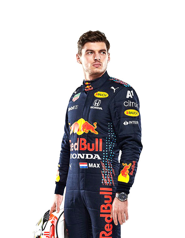 2021 Max Verstappen Red Bull Honda F1 Suit REPLICA Dash Racegear product image 1