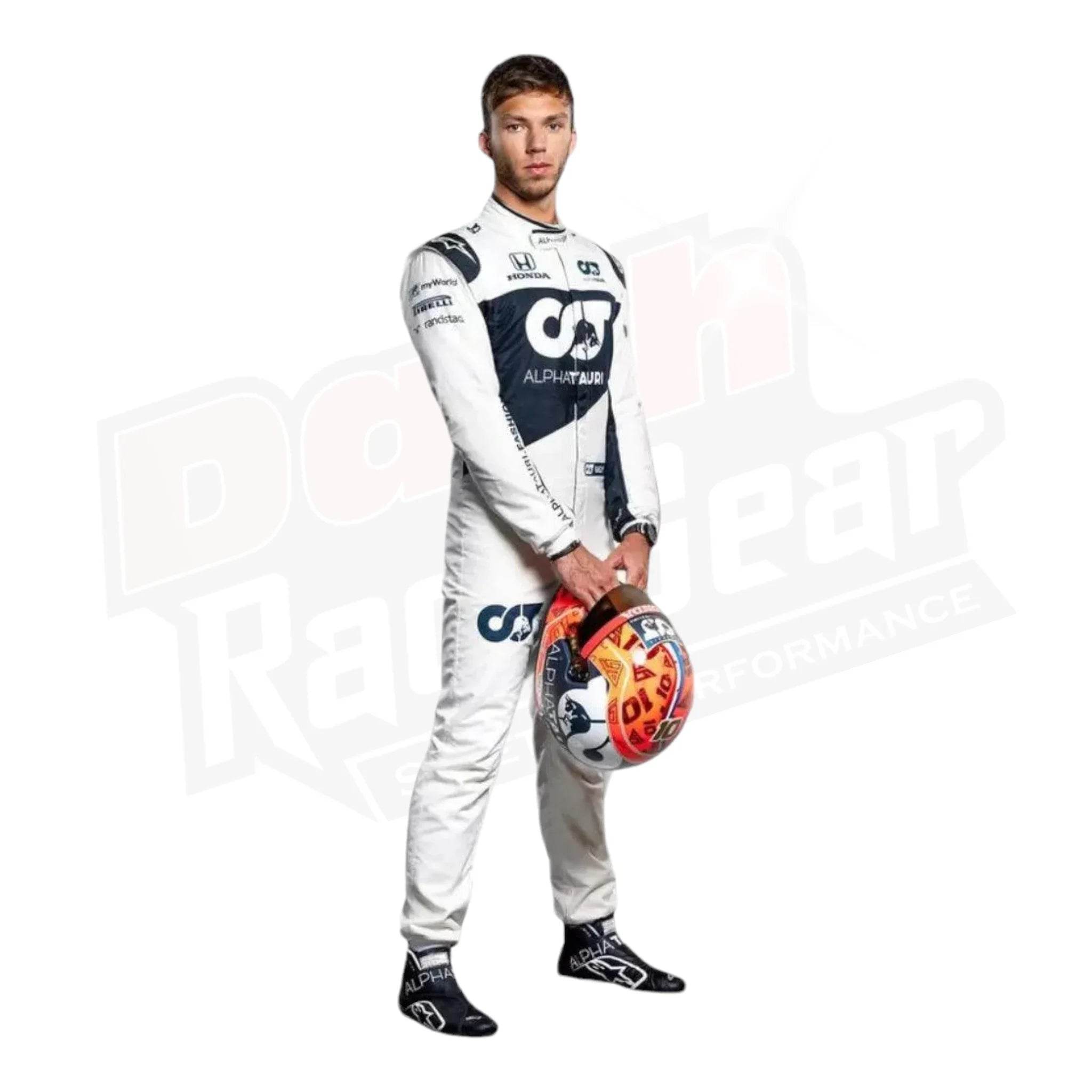 2021 AlphaTauri Pierre Gasly F1 Race Suit KIDS - Dash Racegear Store