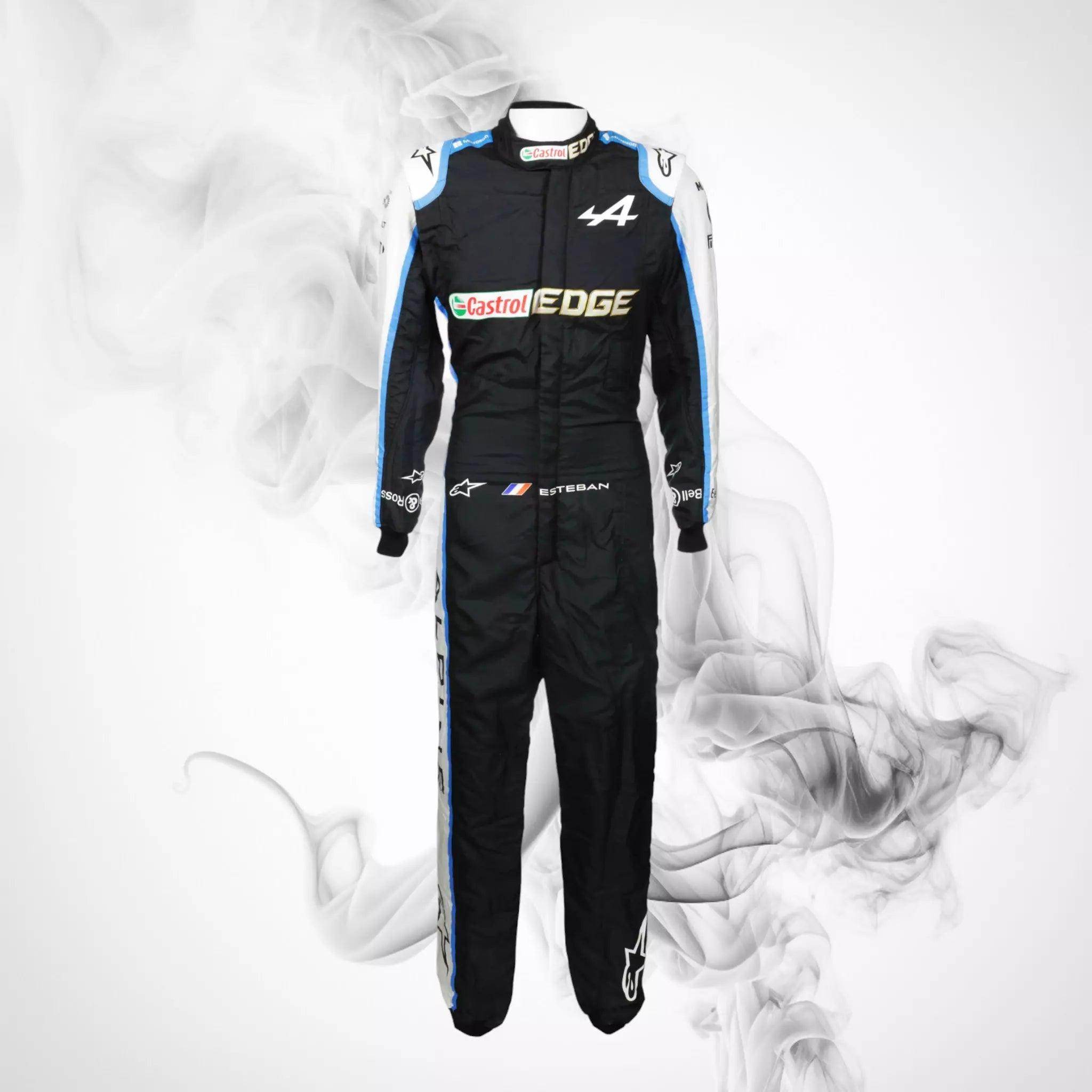 2021 Esteban Ocon Castrol Formula 1 Race Suit KIDS - Dash Racegear Store