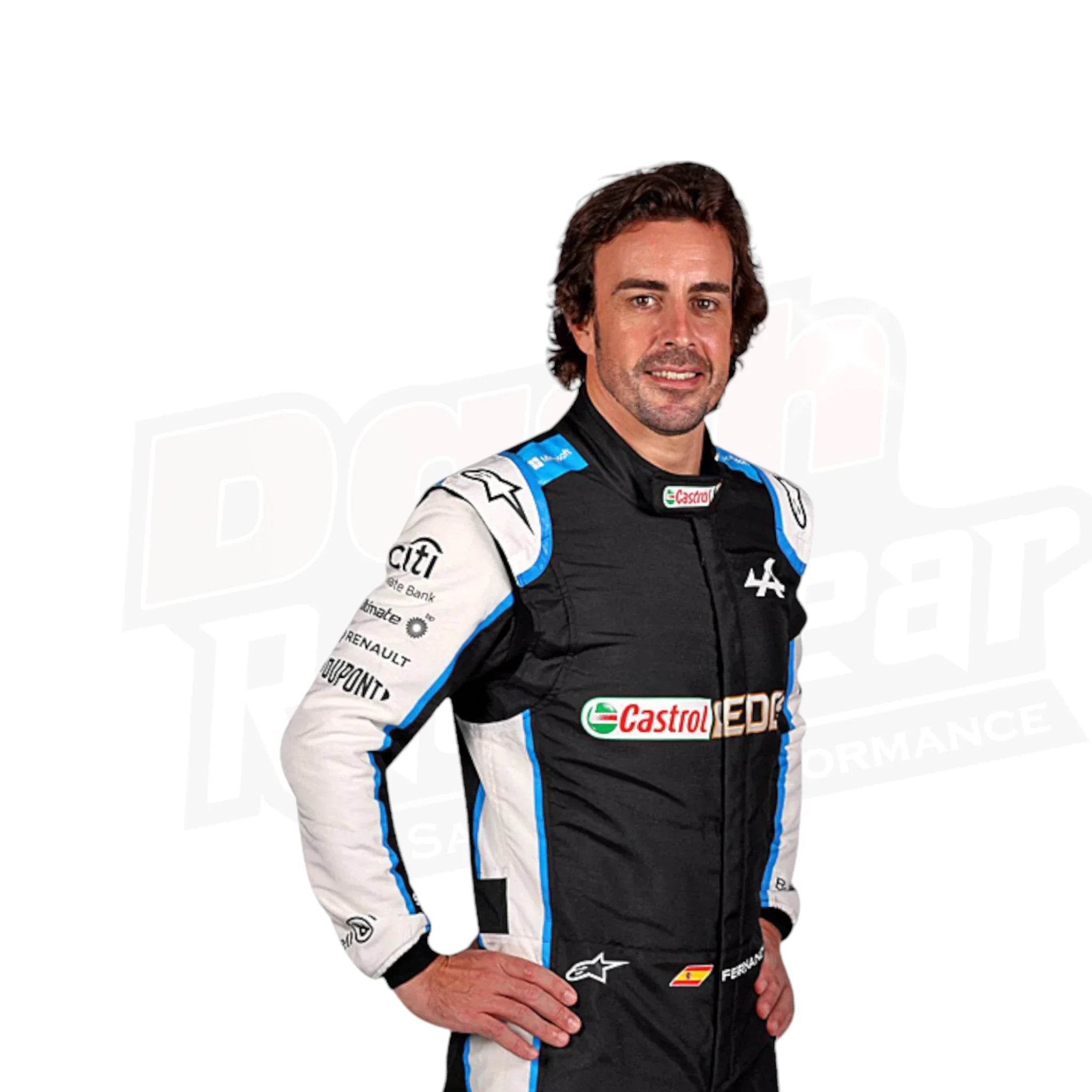 2021 FERNANDO ALONSO ALPHINE F1 RACE SUIT KIDS - Dash Racegear Store