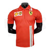 2021 Ferrari Formula One Racing Polo Zipper Shirt - XX - Large