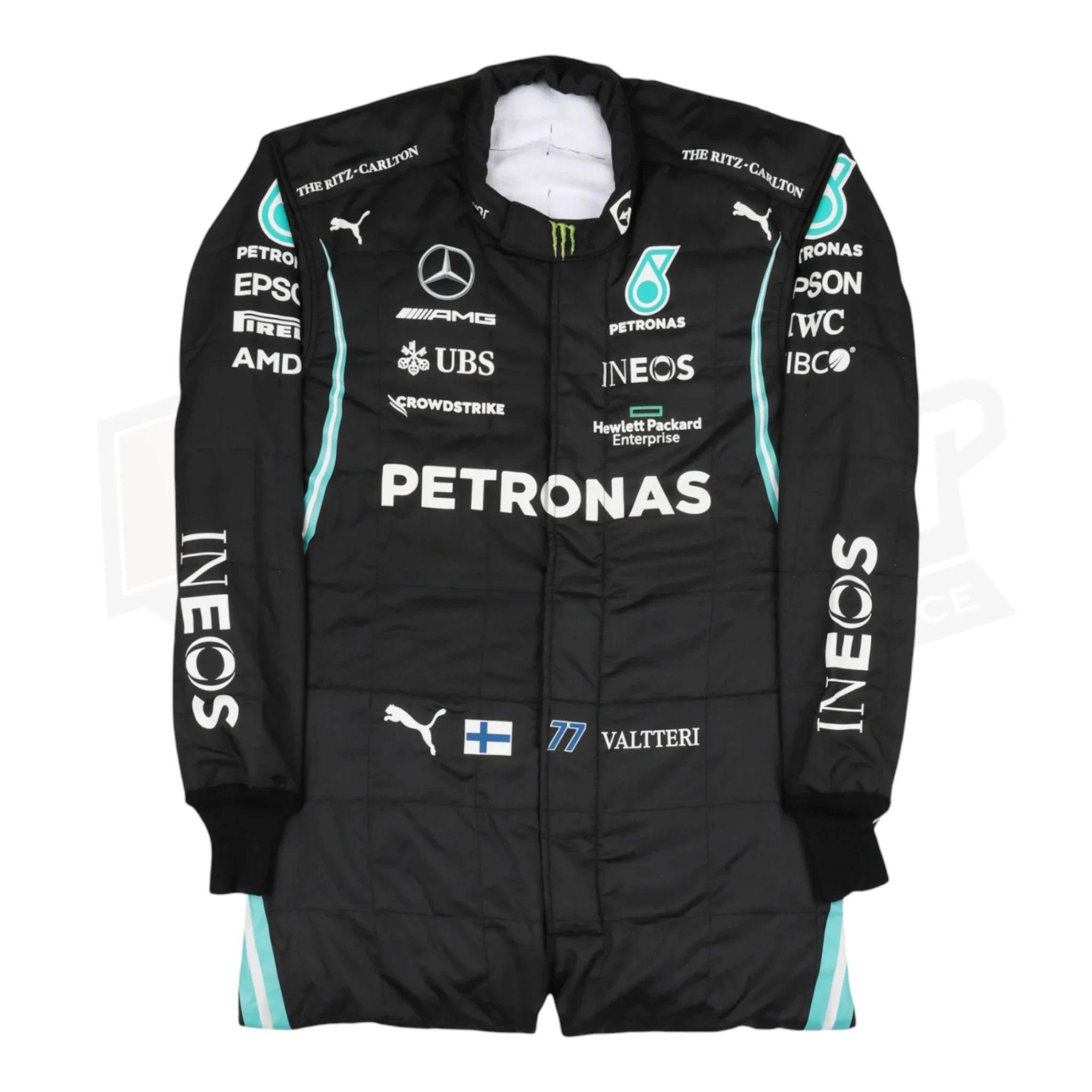 2021 Lewis Hamilton Mercedes-AMG Petronas F1 Team Replica Race Suit - Dash Racegear Store