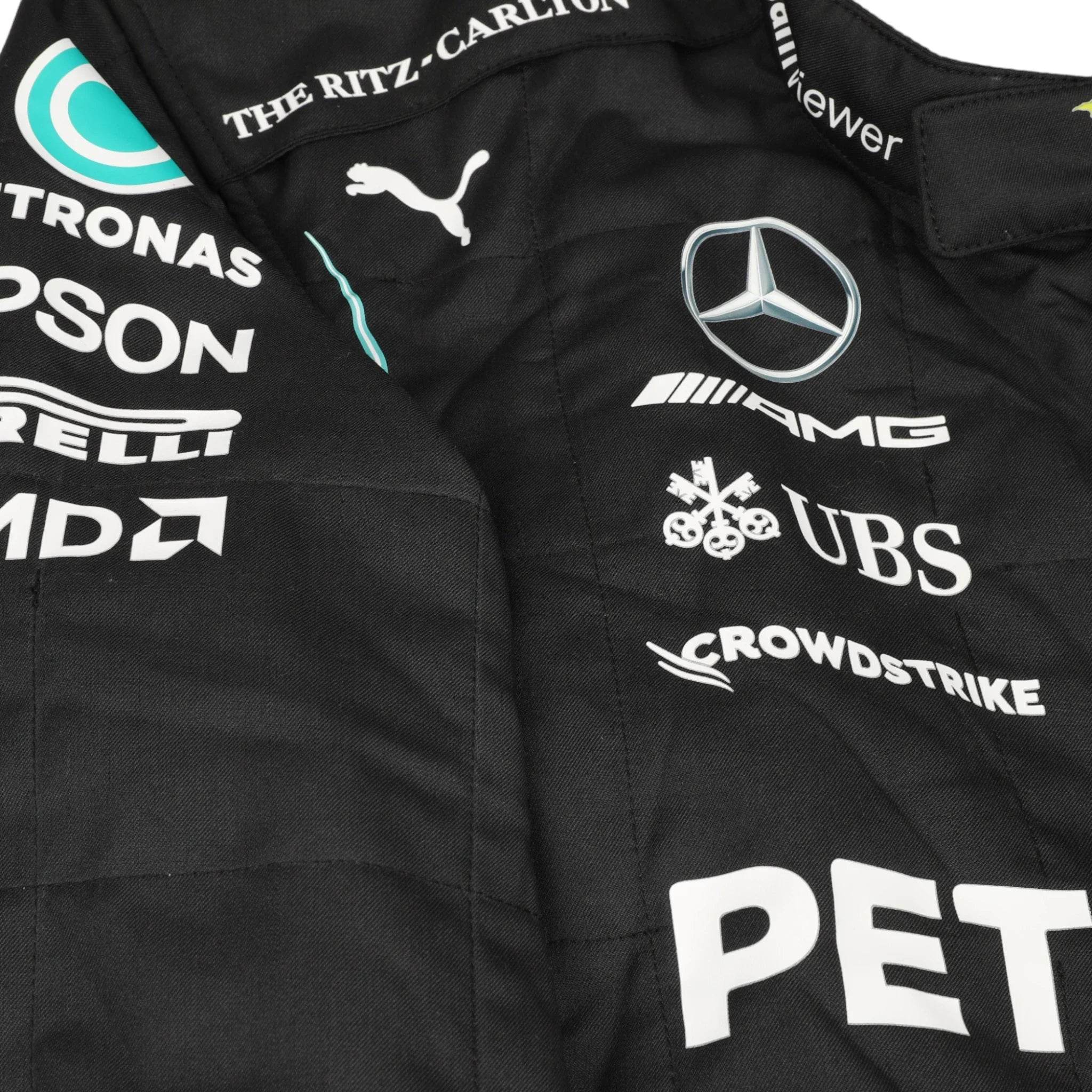 2021 Lewis Hamilton Mercedes-AMG Petronas F1 Team Replica Race Suit - Dash Racegear Store