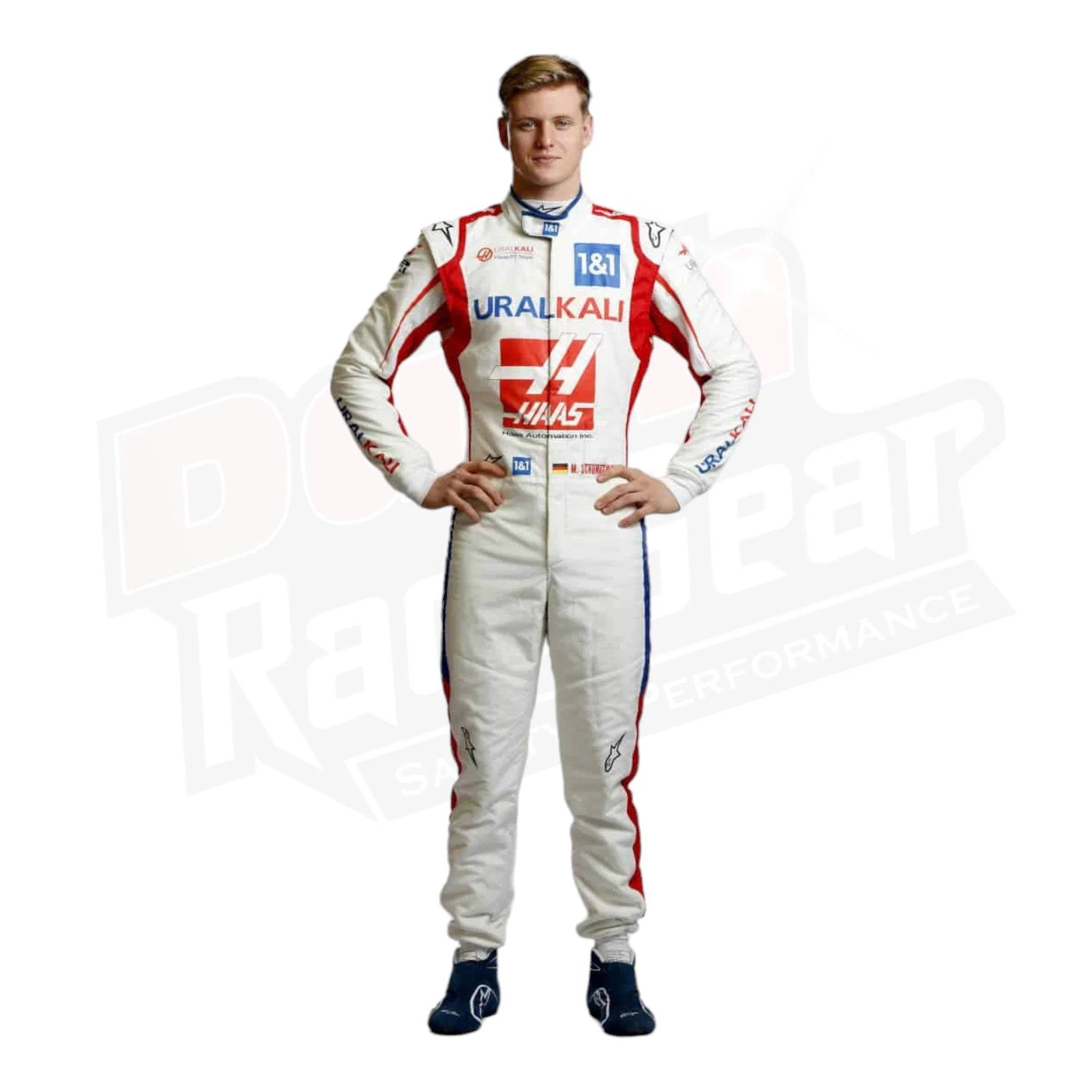 2021 Mick Schumacher Haas Formula 1 Race Suit - Dash Racegear Store