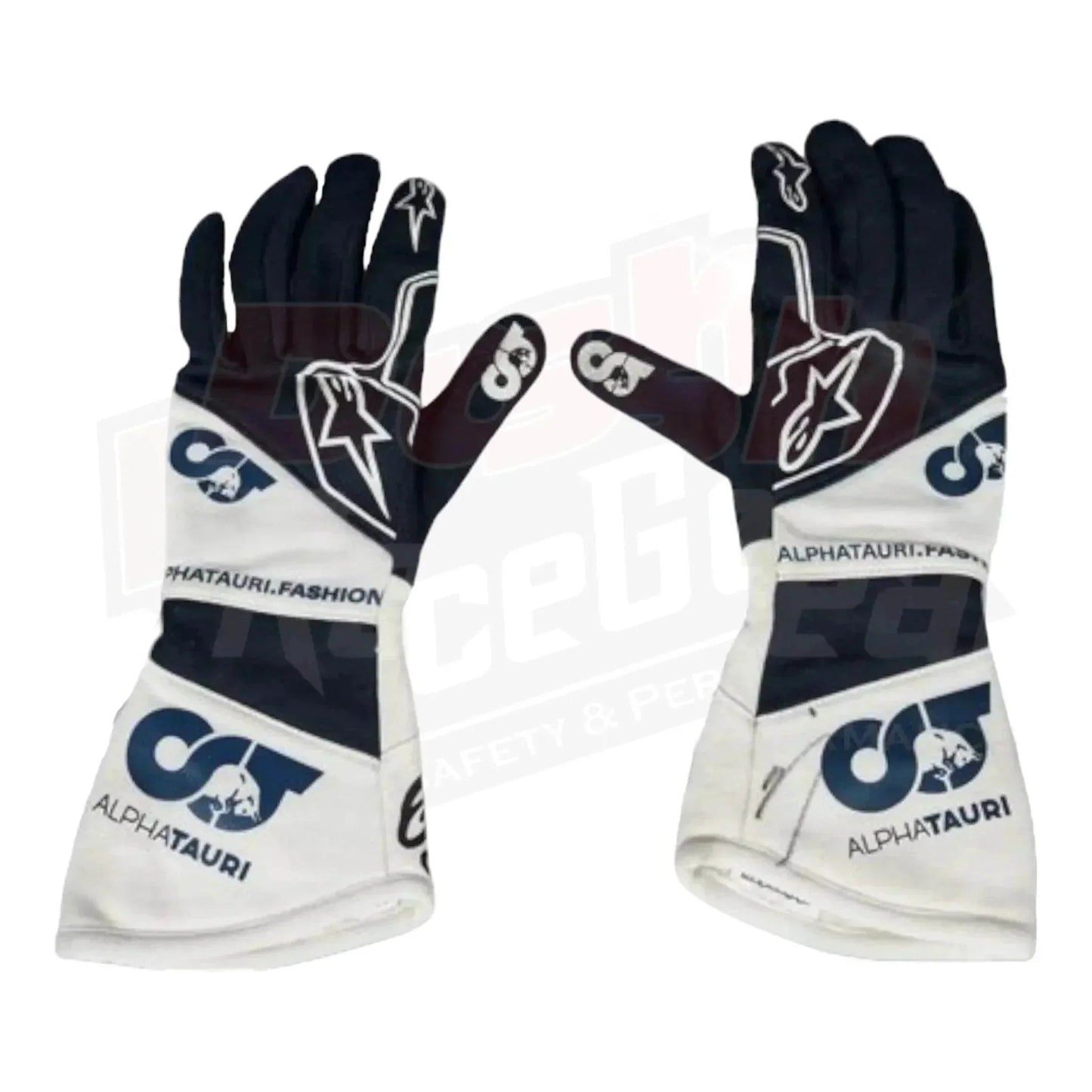 2021 Pierre Gasly Scuderia Alphatauri Race Gloves - XLarge | DASH RACEGEAR