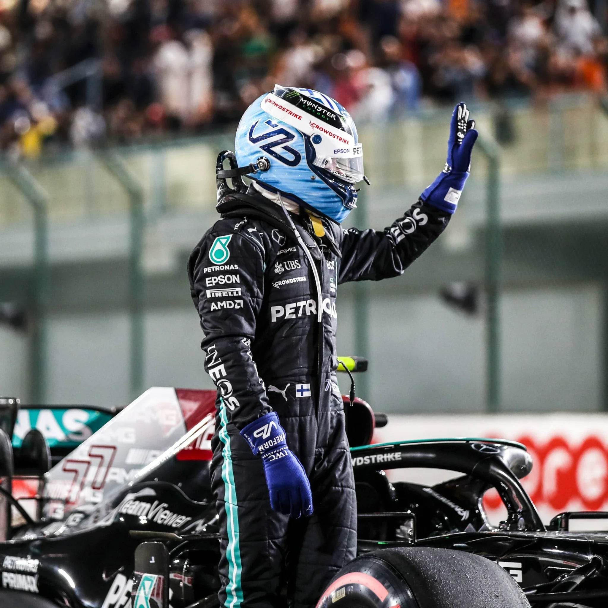 2021 Valtteri Bottas Mercedes-AMG Petronas F1 Team Replica Race Suit - Dash Racegear Store