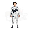 2021 Yuki Tsunoda Rookie Season AlphaTauri F1 Suit - 4X - Large / Euro 66