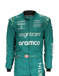 2022 Lance Stroll Aston Martin F1 Race Suit REPLICA Dash Racegear product image 1