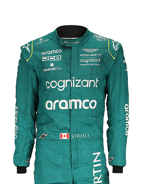 2022 Lance Stroll Aston Martin F1 Race Suit REPLICA Dash Racegear product image 1