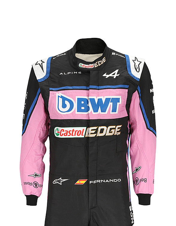 2022 Fernando Alonso Alpine F1 Race Suit REPLICA Dash Racegear product image 1