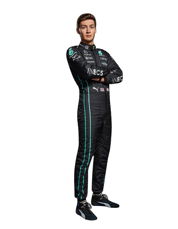 2022 George Russell PETRONAS Mercedes F1 Race Suit REPLICA Dash Racegear product image 1