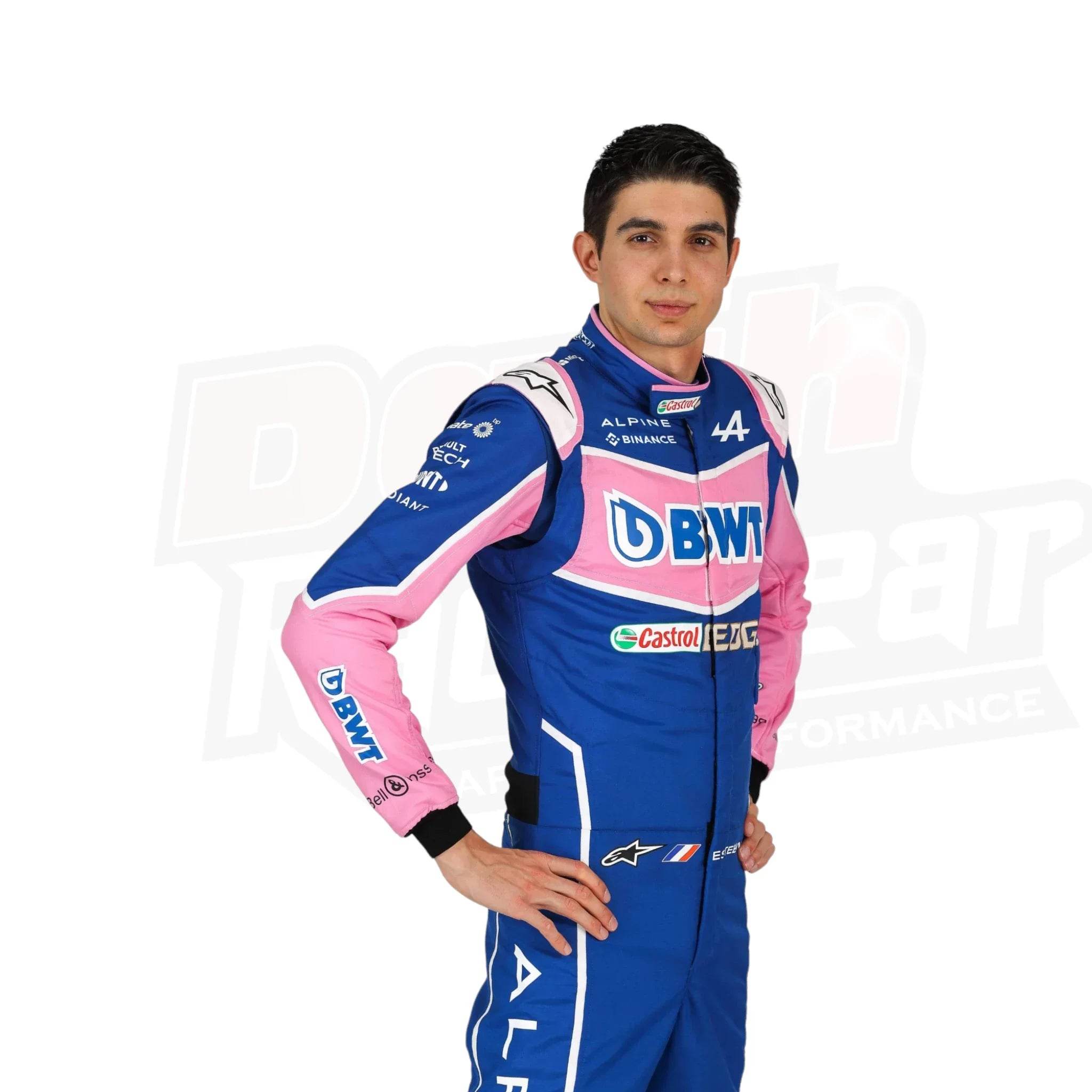 2022 ESTEBAN OCON BWT F1 RACE SUIT KIDS - Dash Racegear Store