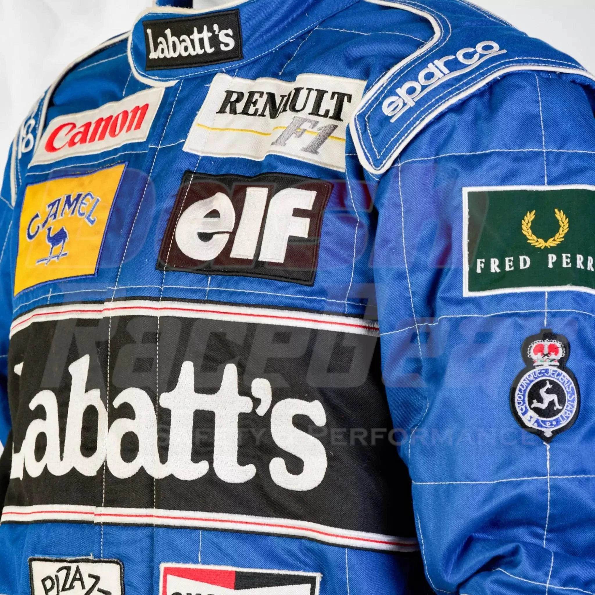 2022 Goodwood Festival of Speed NIGEL MANSELL’S Race Suit